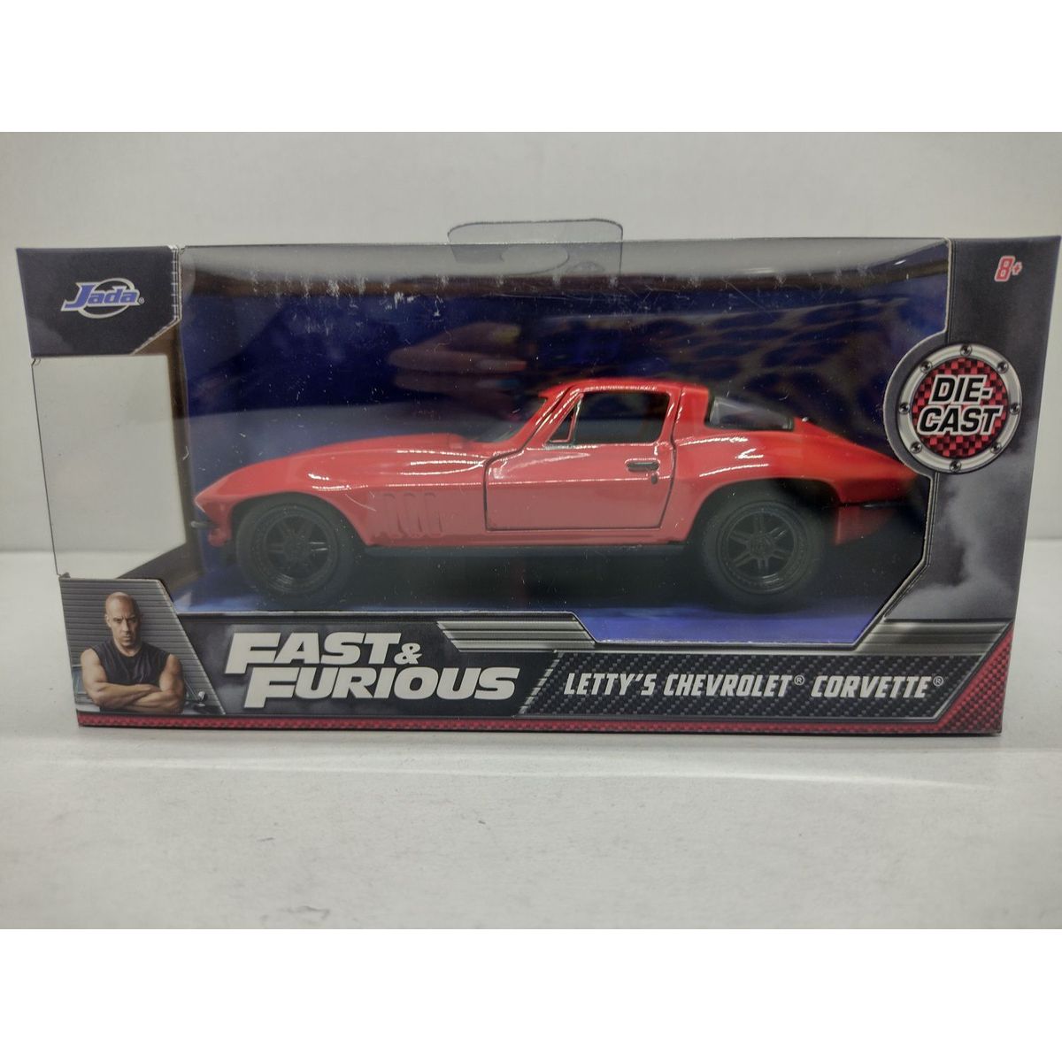 JADA TOYS - LETTY´S CHEVROLET CORVETTE ROJO RyF