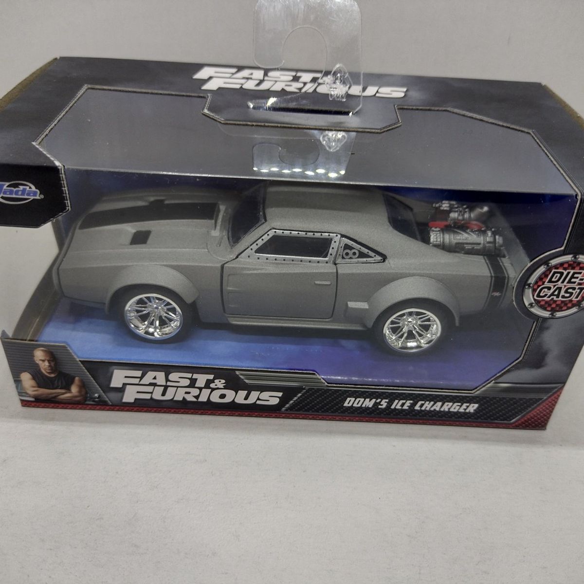 JADA TOYS - DOM´S ICE CHARGER GRIS MATE Coleccion Rapidos y Furiosos