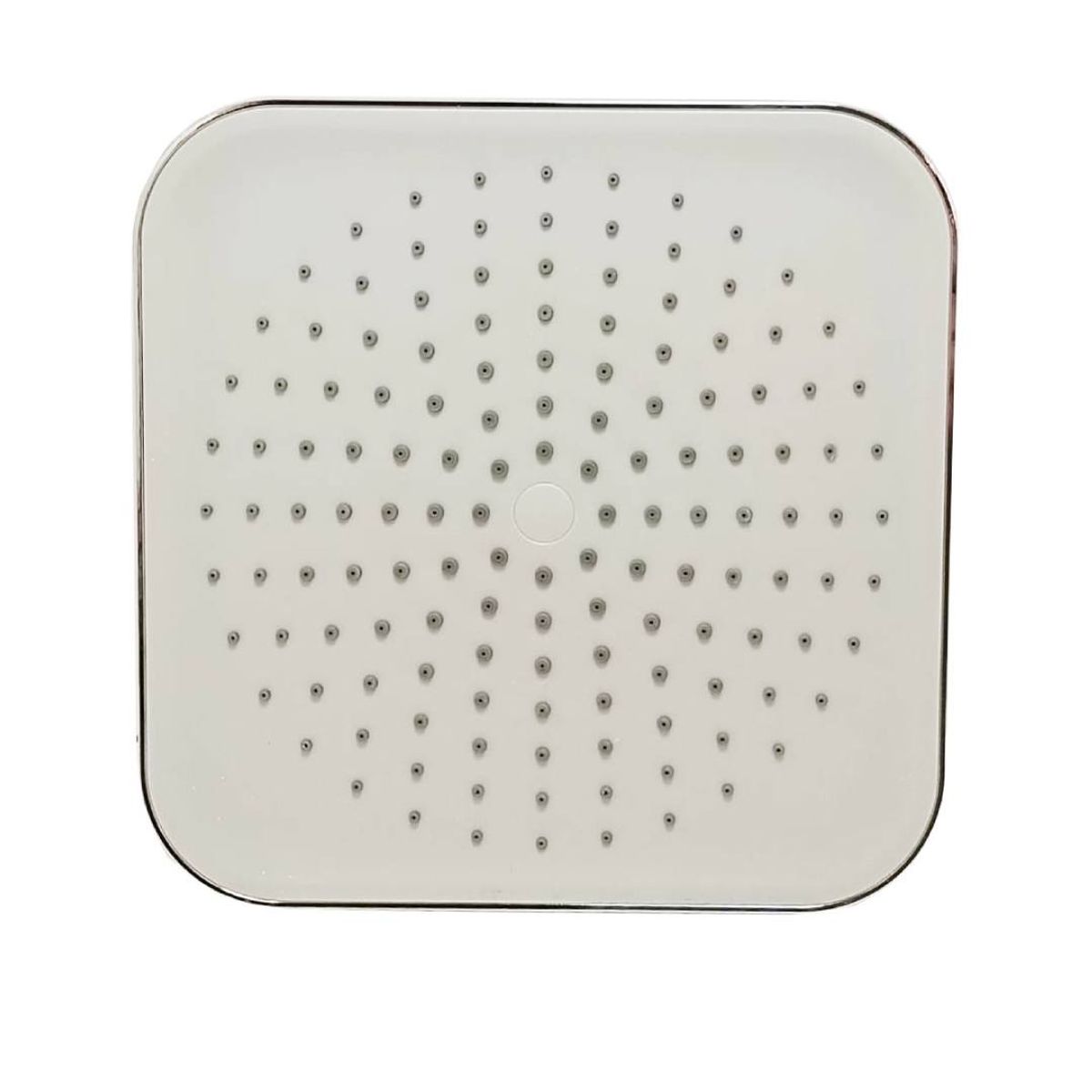 GENERICO - Regadera Ducha Tames Lluvia 20 Cm Cuadrada Kit Tubo Cuadrado