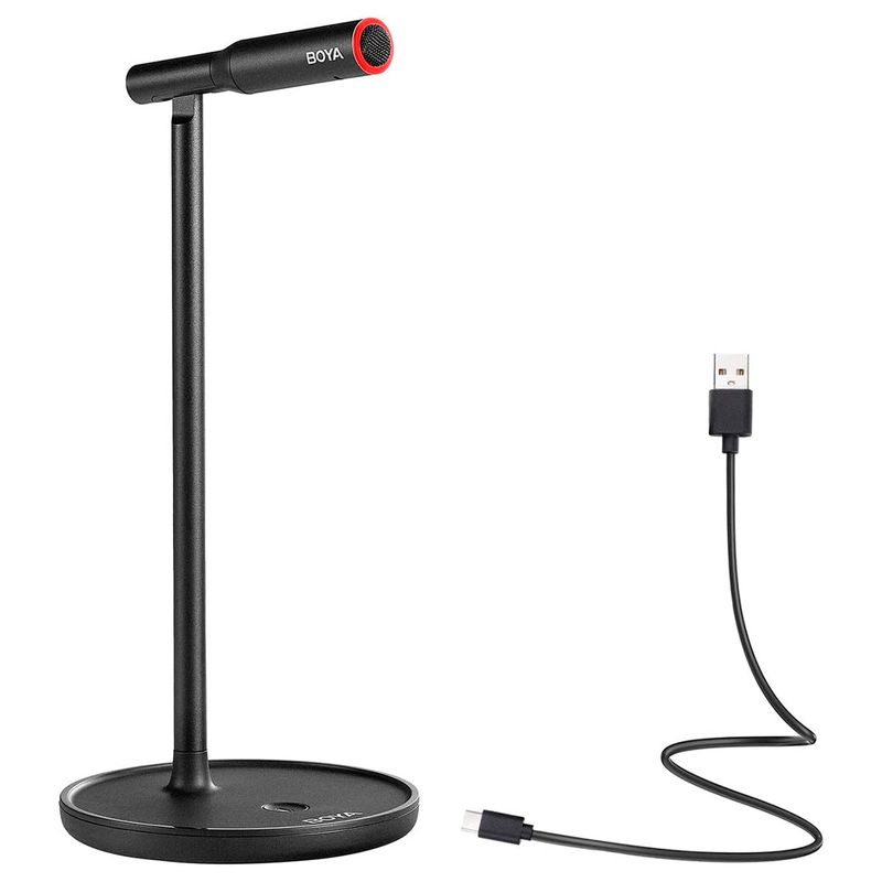 BOYA - Micrófono USB Para Streaming Podcast Youtube Con Cancelación De Ruido