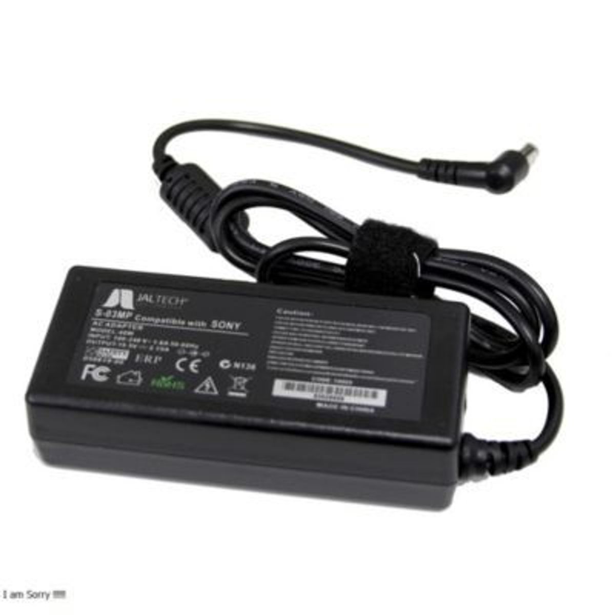 GENERICO - Cargador Premium Para Sony 19.5v 2.15a Punta 6.0mm