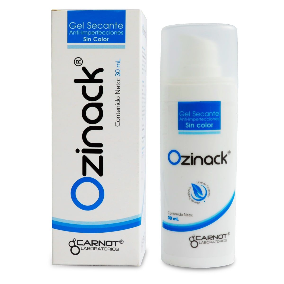 GENERICO - Gel Secante Ozinack Sin Color X 30ml