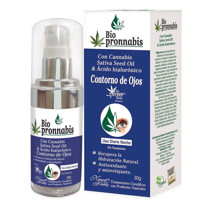 NATURAL FRESHLY - Crema Facial Natural Freshly Contorno Ojos Noche X 30g