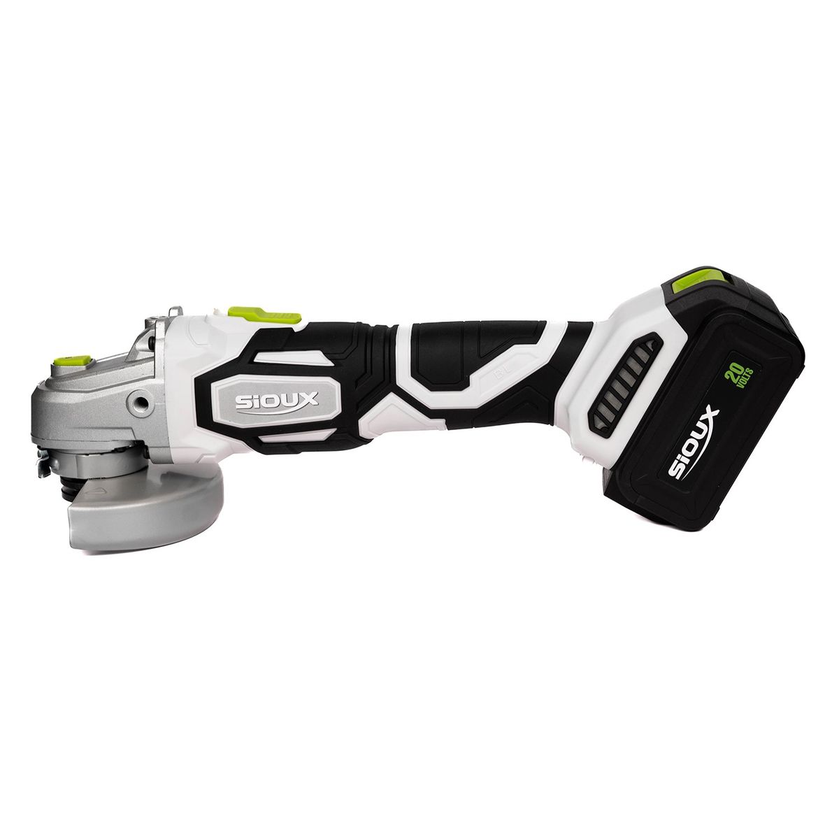 SIOUX - Mini Pulidora 4 1/2 Industrial Brushless 1bat 20v 4ah Sioux