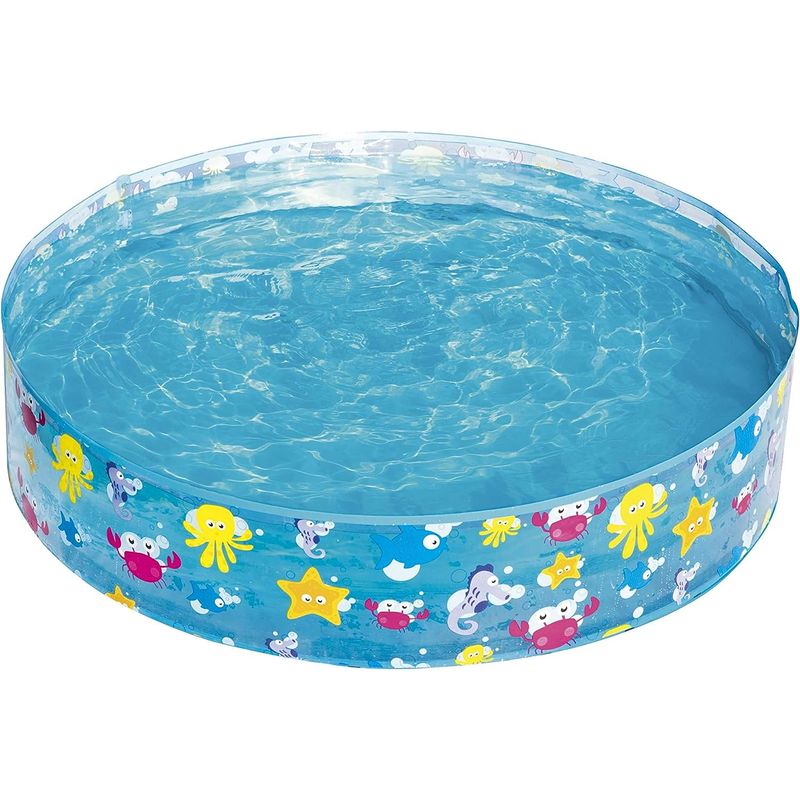 GENERICO - Piscina Rígida Infantil Bestway Diseño Marino 122 X 25 Cms