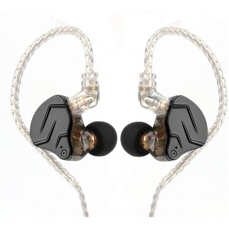 KZ - Audifonos kz zsn pro x originales in ear hibridos Negro sin Mic