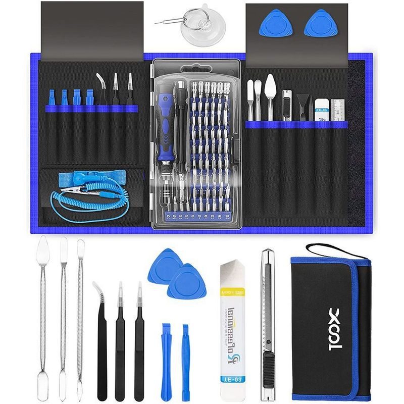 GENERICO - Kit destornillador herramientas 80 en 1 xool pc smartphone