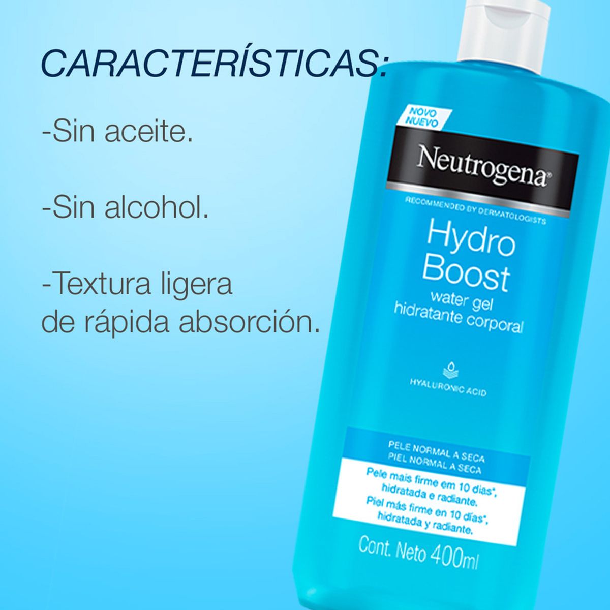 NEUTROGENA - Gel Corporal Neutrogena Hydro Boost X 400ml