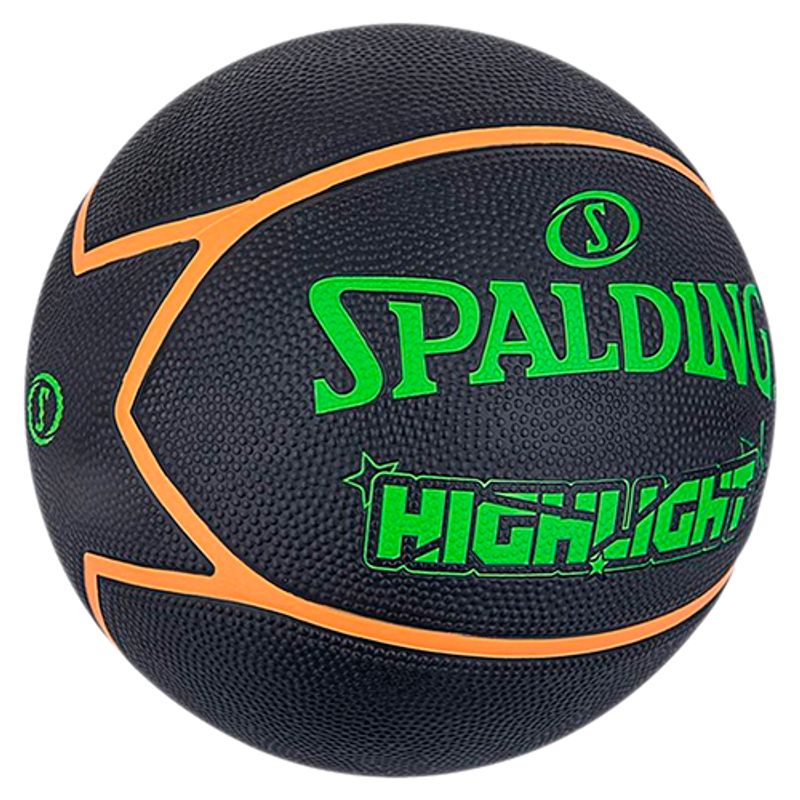GENERICO - Balon Baloncesto Spalding 7 Highlight Colores Nba Original