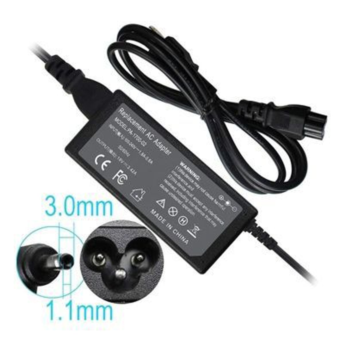 GENERICO - Cargador Premium Para Acer Swift 3 SF314-42 Series 19v 3.42a 65w