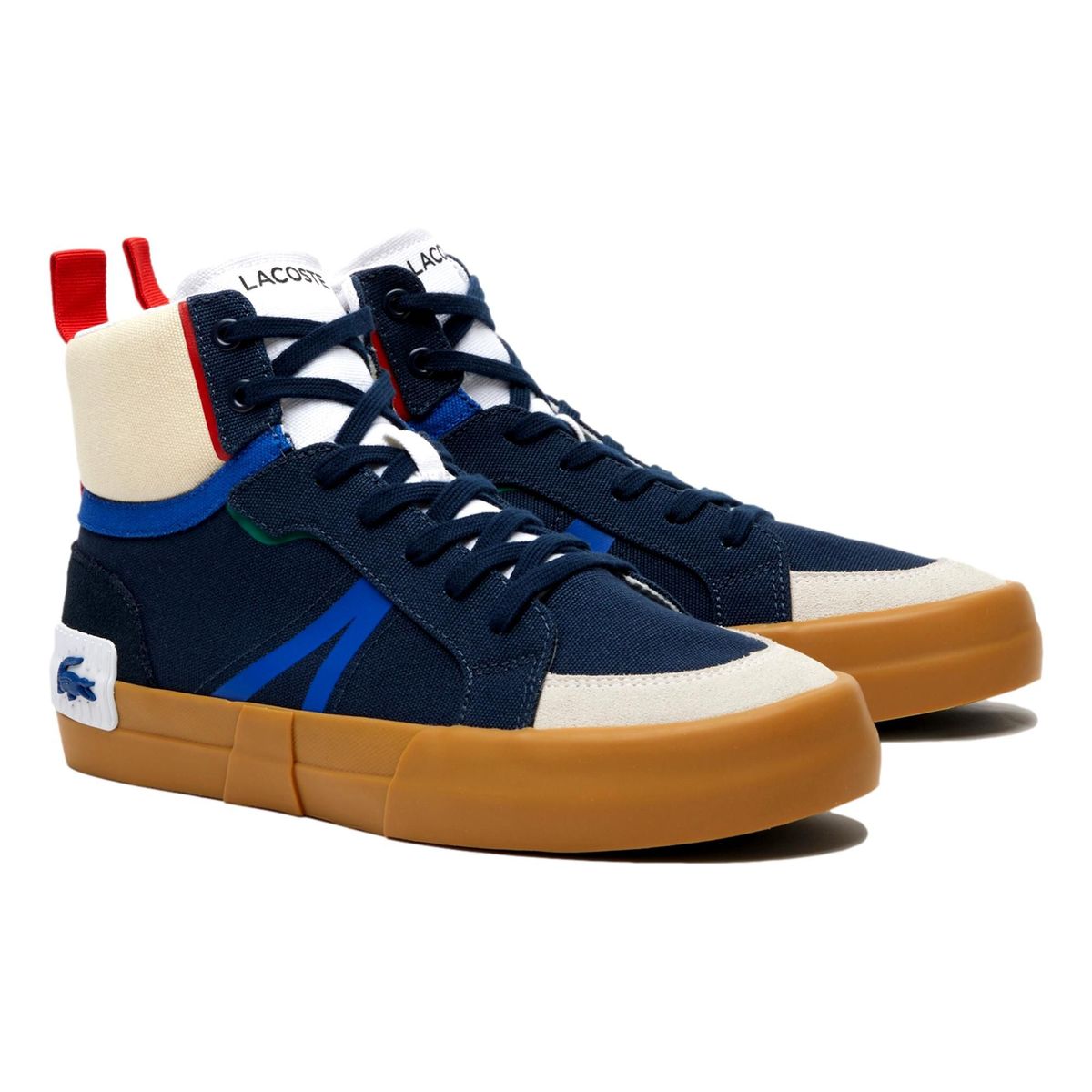 LACOSTE - Zapatilla Bota Lacoste L004 Mid 44SMA0086 Azul