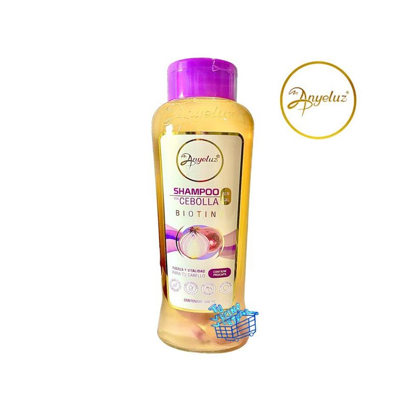 ANYELUZ - Shampoo de Cebolla  Anyeluz 500 mL