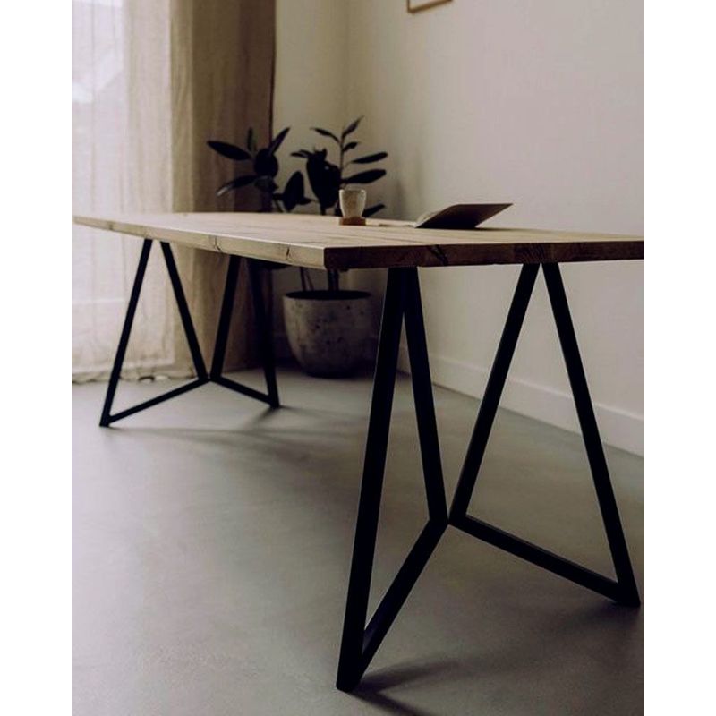22 GRADOS DECORACION - Mesa comedor Helo 140x60cm Roble Macizo Natural entrega 8 días