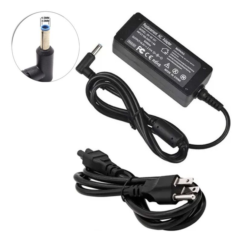 GENERICO - Cargador Para Hp Pavilion 11-n010la 19.5v 2.31a 45w
