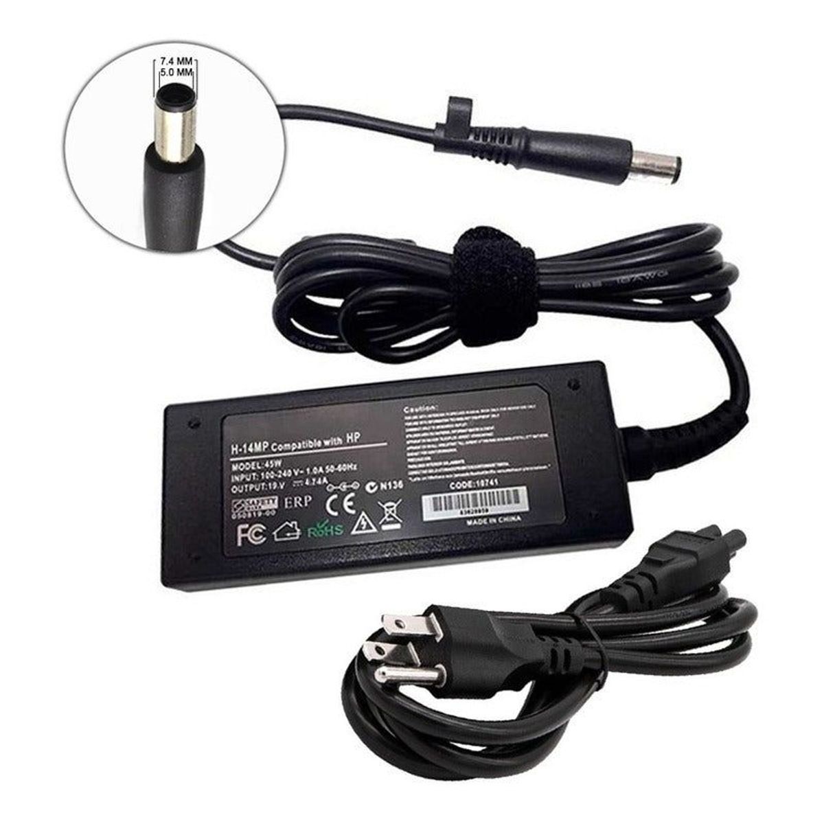 GENERICO - Cargador Para Hp All In One 22-a025la 19,5v 4.62a 90w