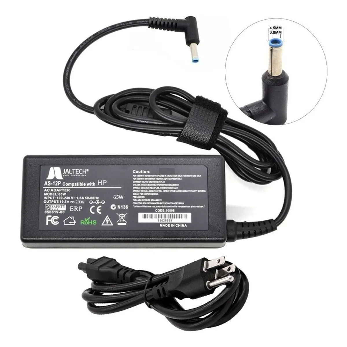 GENERICO - Cargador Para HP Chromebook 14-q004la 14-q002la