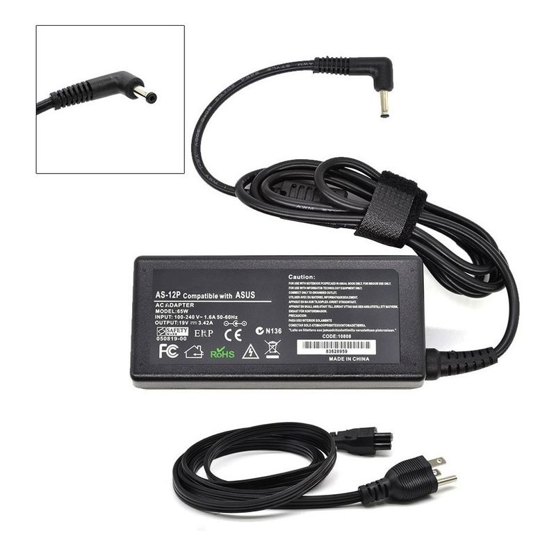 GENERICO - Cargador Para Asus Zenbook 13 UX325E 19v 3.42a 65w