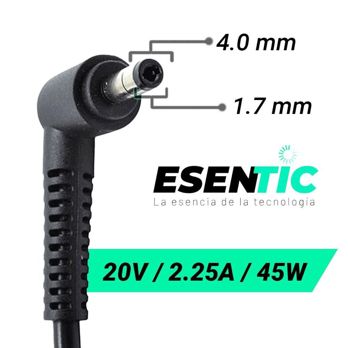 GENERICO - Cargador Premium Para Lenovo Ideapad ADL45WCC 20v 2.25a 45w
