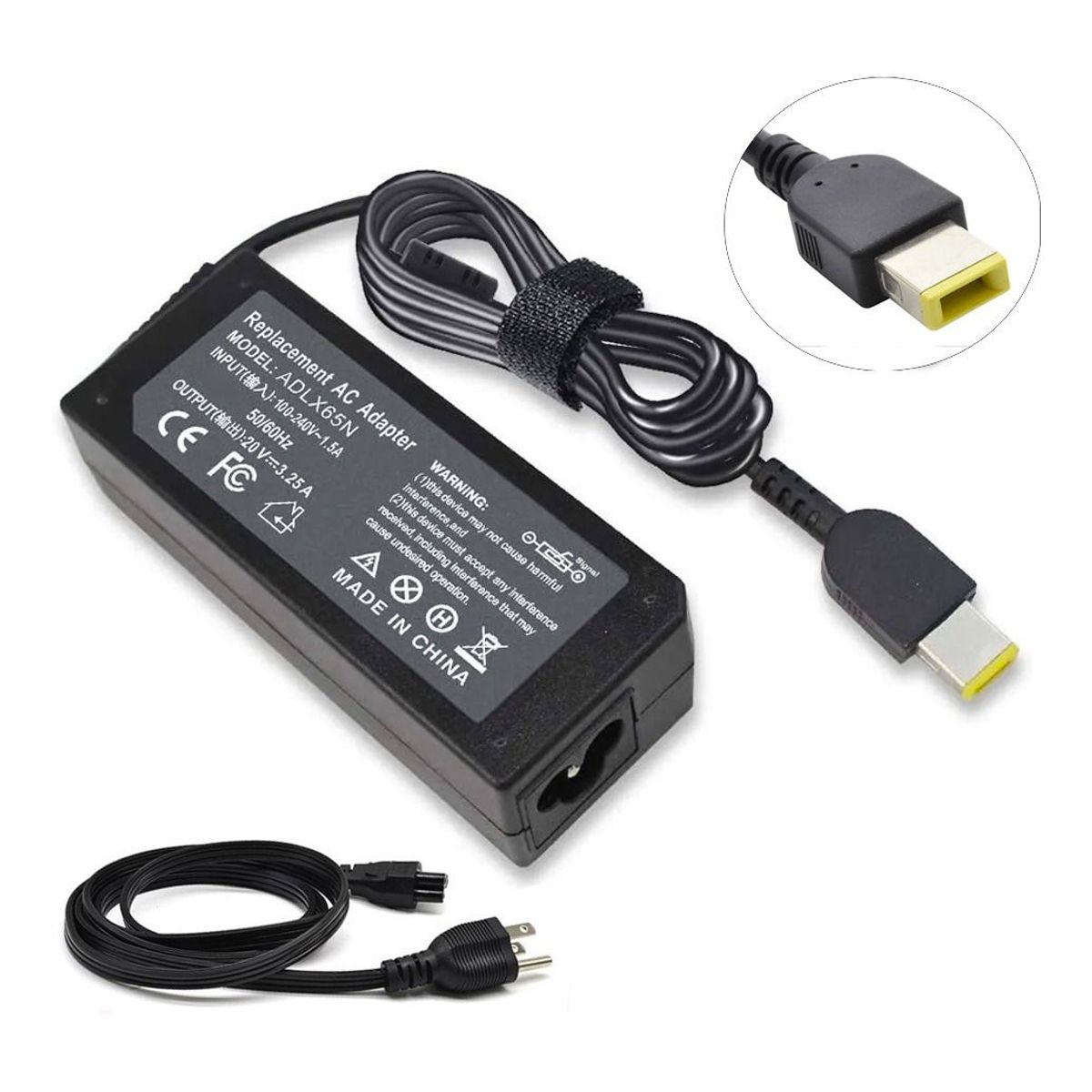 GENERICO - Cargador Para Lenovo Todo En Uno Aio C20-00 20v 325a Usb