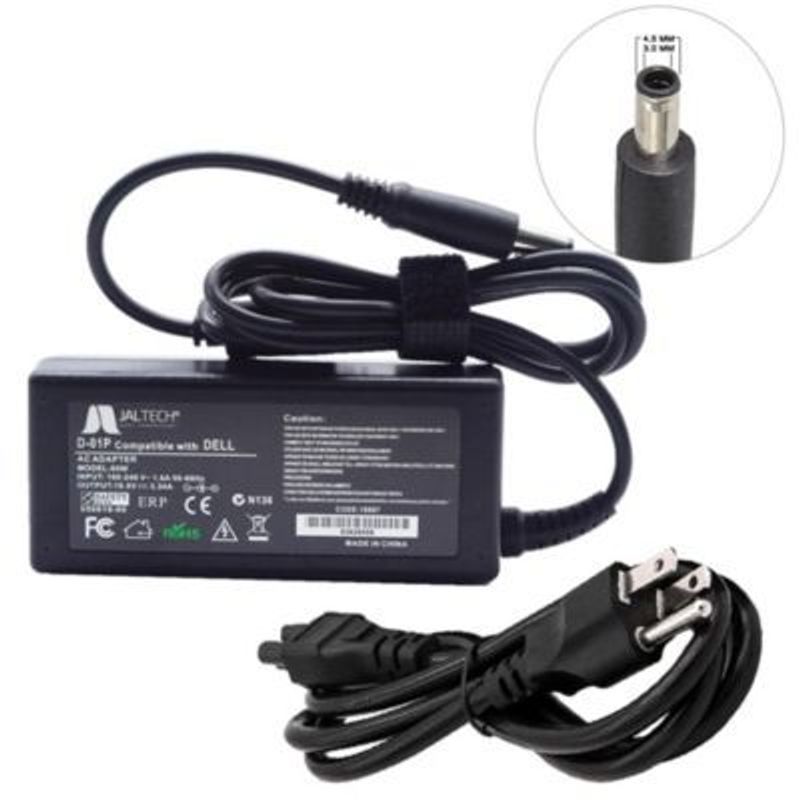 GENERICO - Cargador Para Dell Latitude 3490 19.5v, 3.34a 65w