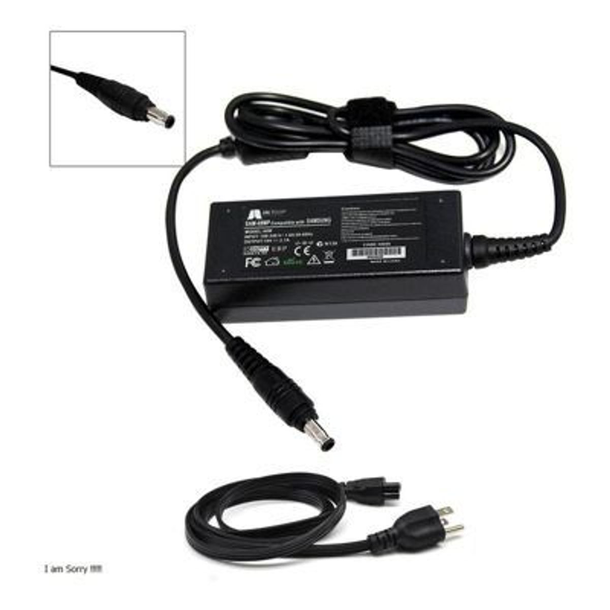 GENERICO - Cargador Para Monitor Samsung/LG 19v, 2.1a, 5.5*3.0mm