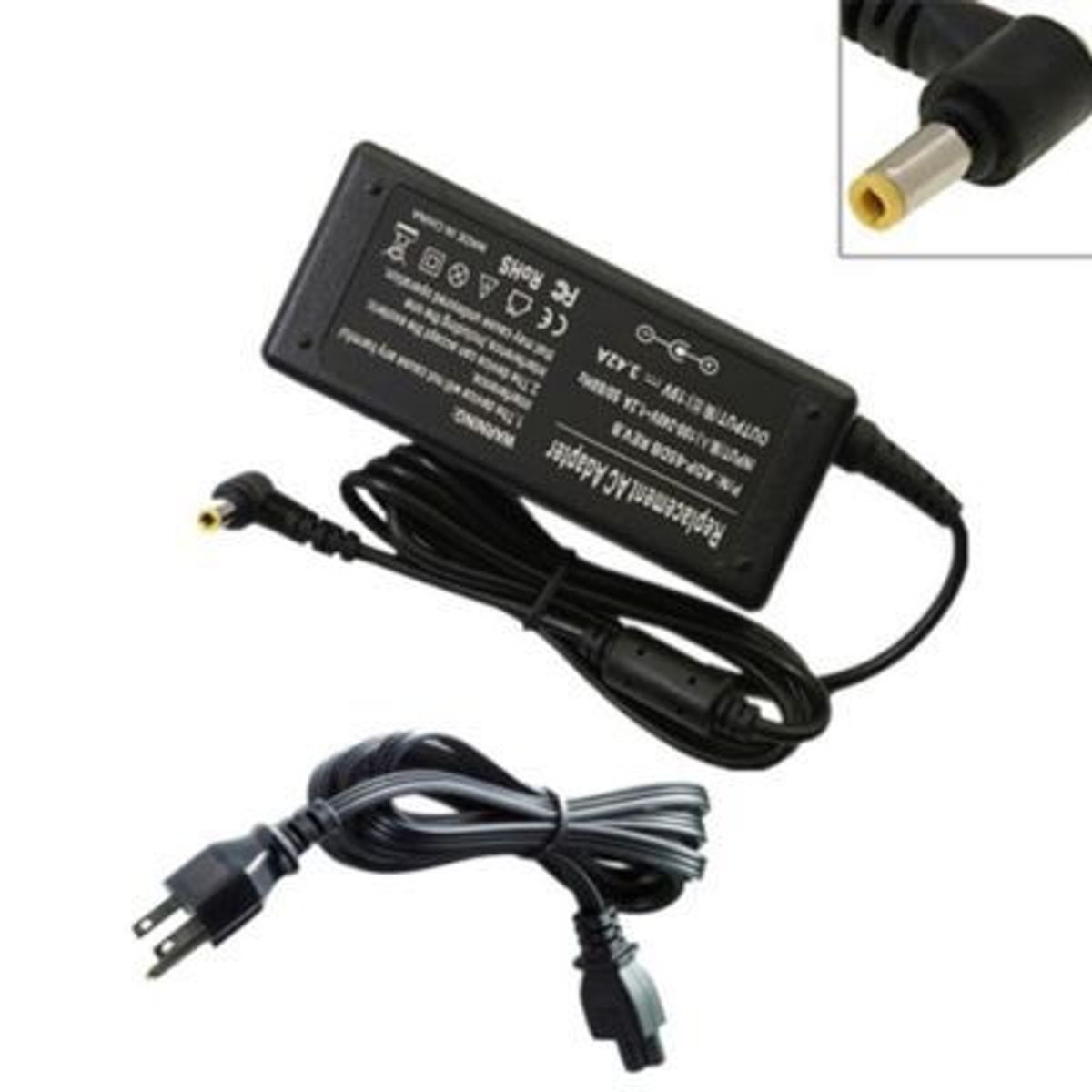 GENERICO - Cargador Premium Para Asus X550c X550ca X550z 19V 3.42a 65w