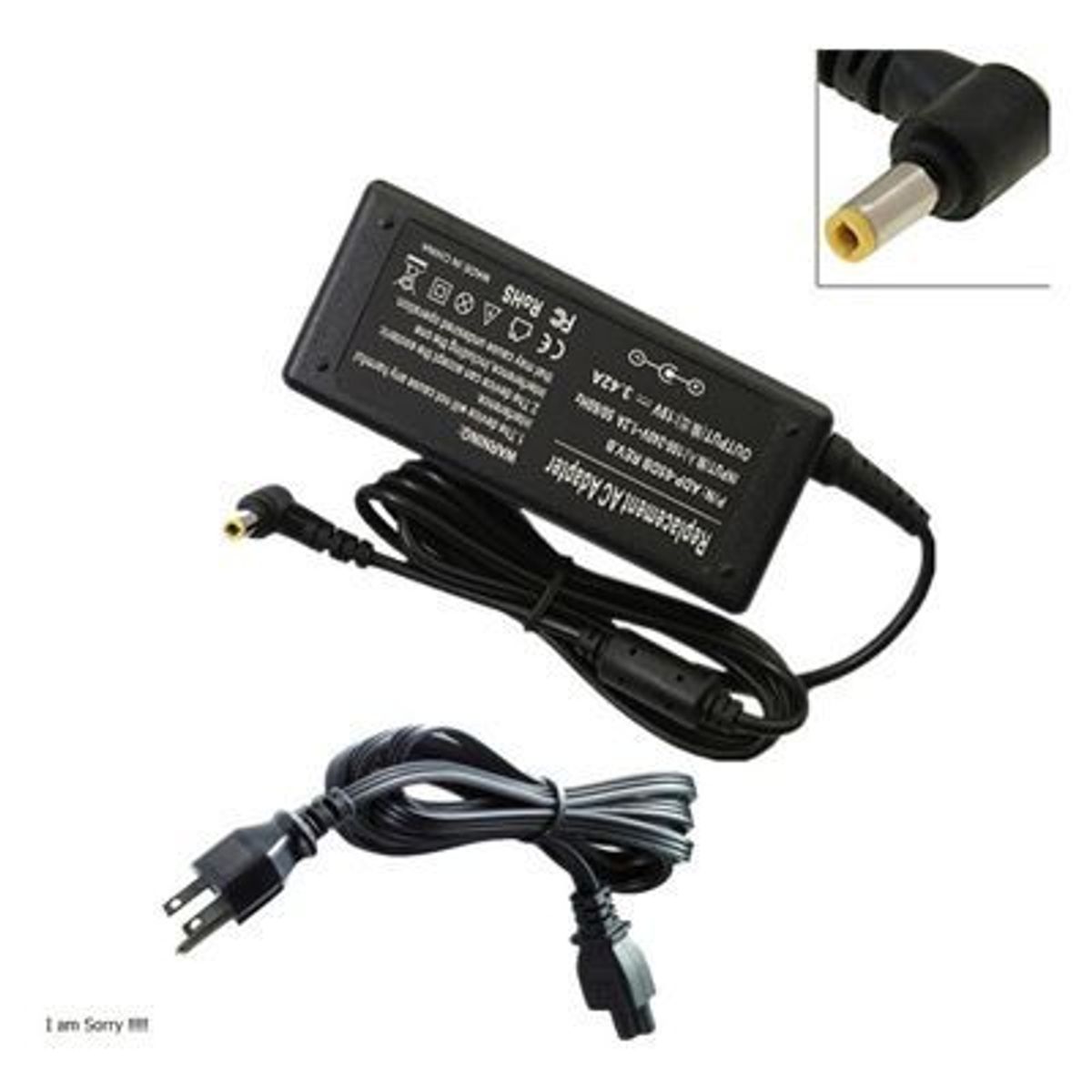 GENERICO - Cargador Premium Para Asus K42f 19v 3.42a