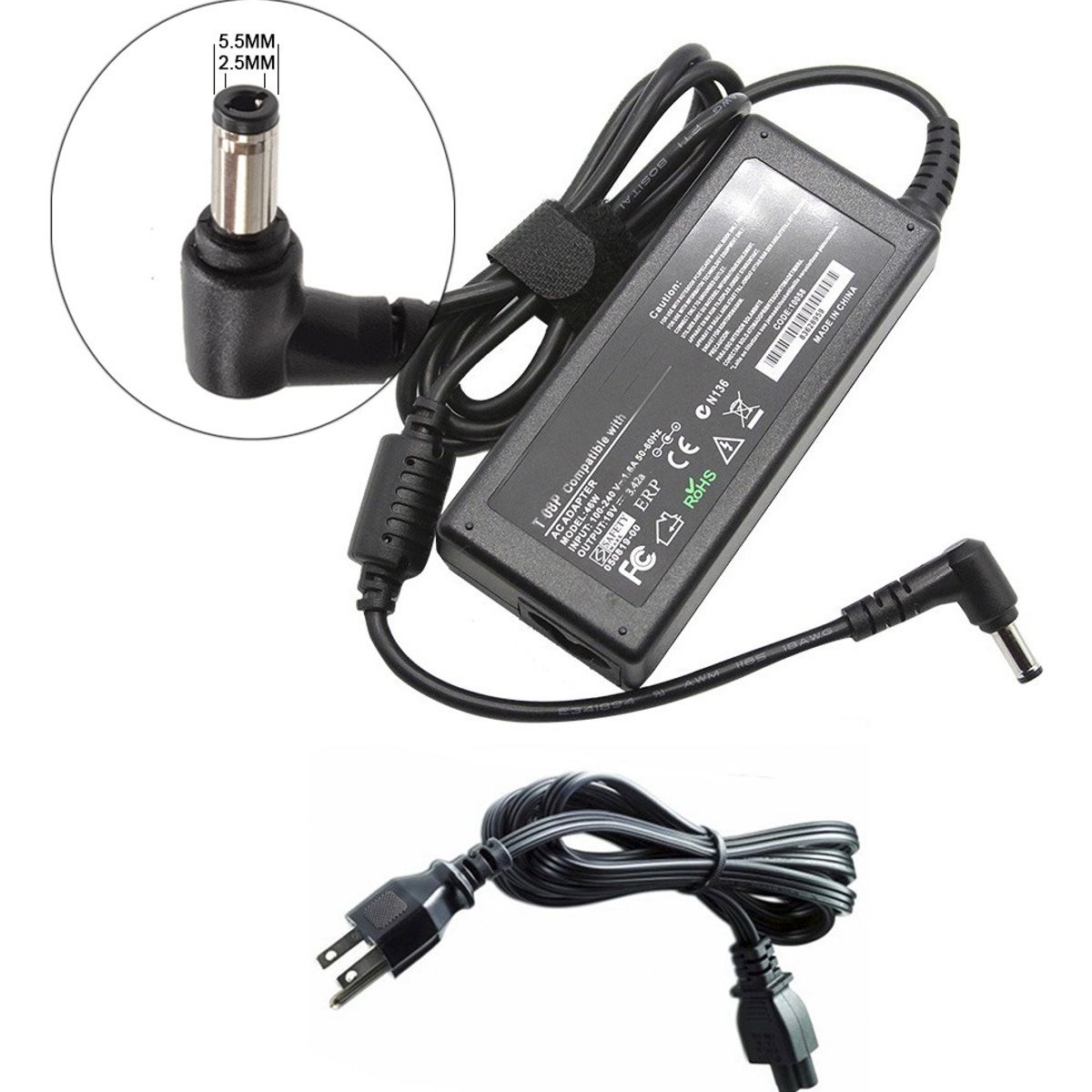 GENERICO - Cargador para Asus K451L 19v 342a 65w