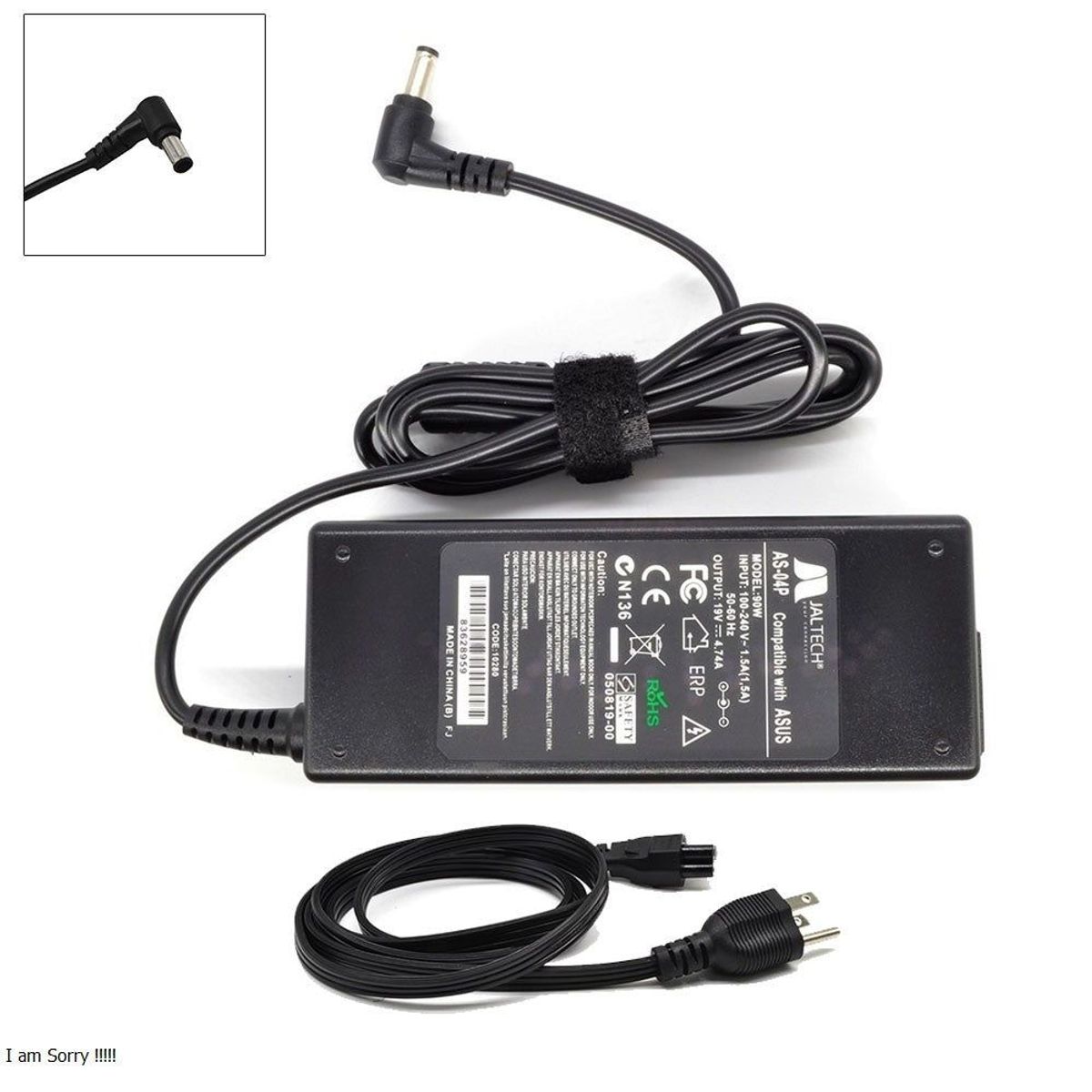 GENERICO - Cargador Para Asus 19v, 4.74a, 5.5*2.5mm