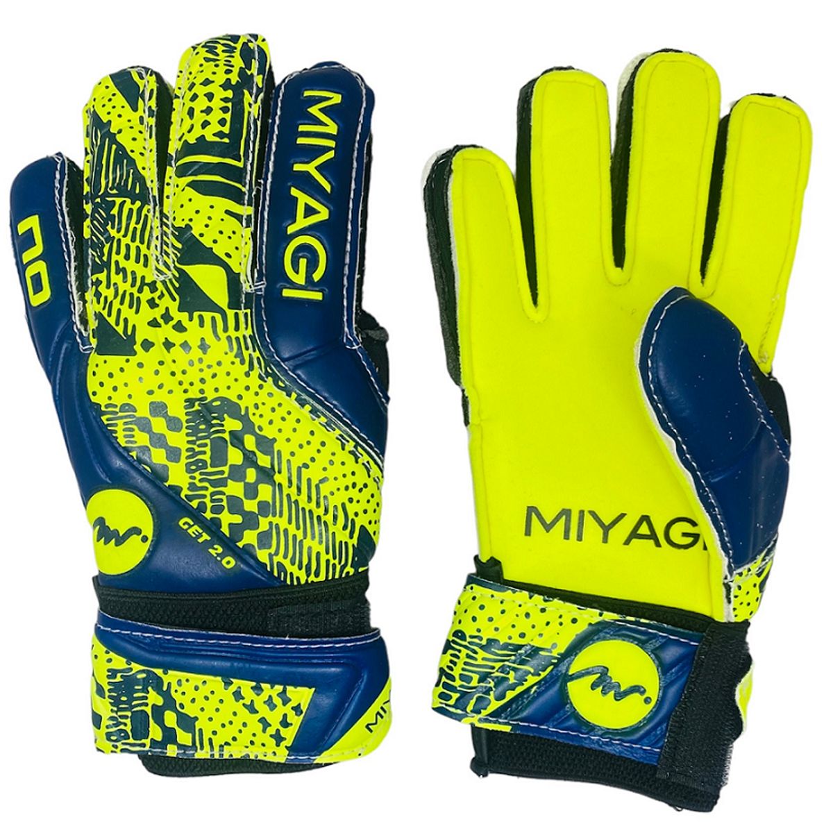 MIYAGI - Guante De Fútbol Miyagi Get 2.0 Mg014f, Antifractura, Latex