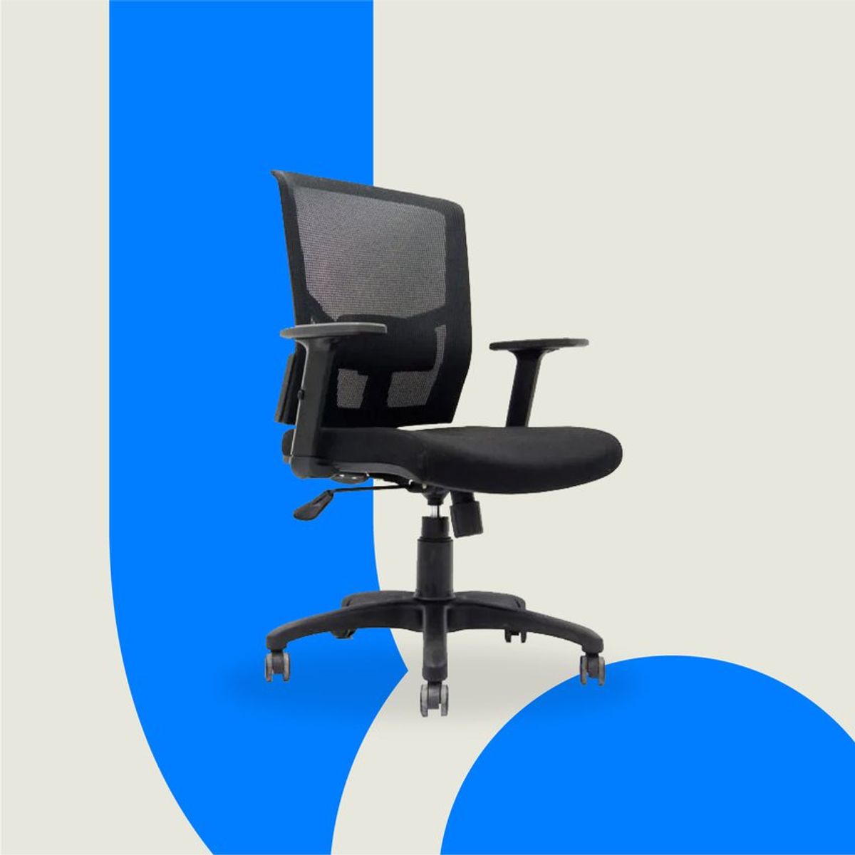 ERGONOMUS - Silla Gerente Ergonomus Nairobi Color Negro