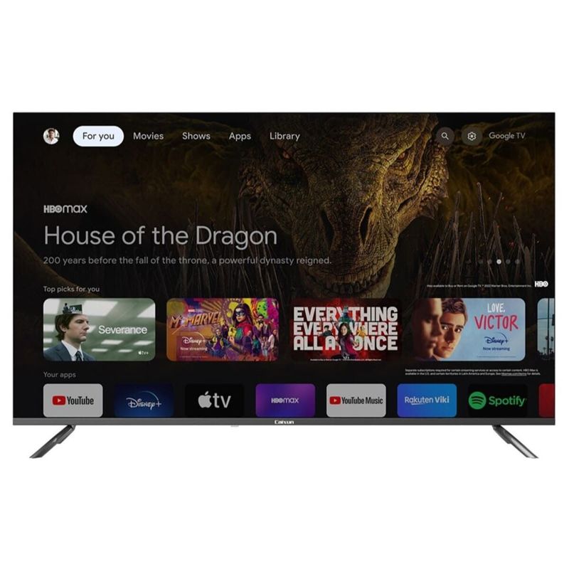 CAIXUN - Televisor Caixun 55 Uhd Smart Led Google Tv  C55VAUG