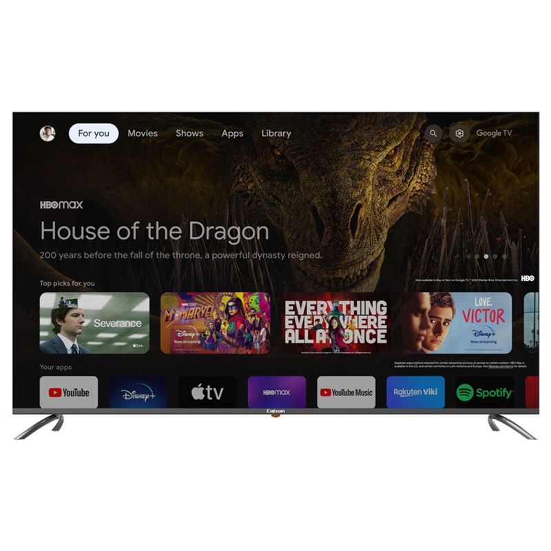 CAIXUN - Televisor Caixun 65 Uhd Smart Led Google Tv  C65VAUG