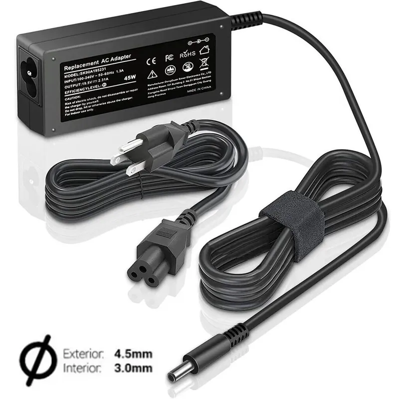GENERICO - Cargador Para Dell Xps 11 9p33 19.5v 2.31a 45w