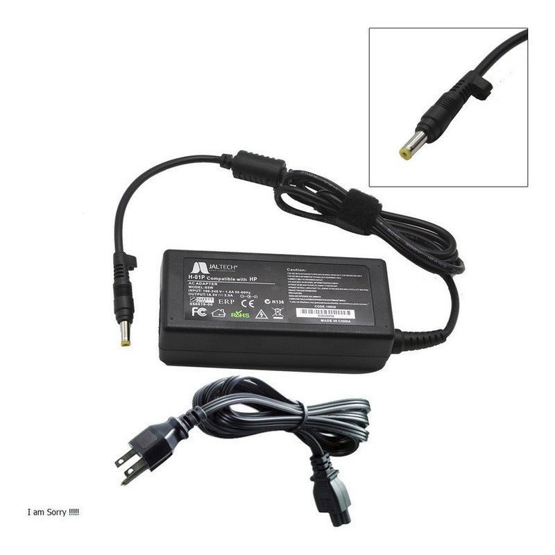 GENERICO - Cargador Para Portátil Hp Pavilion Dv2-1010la