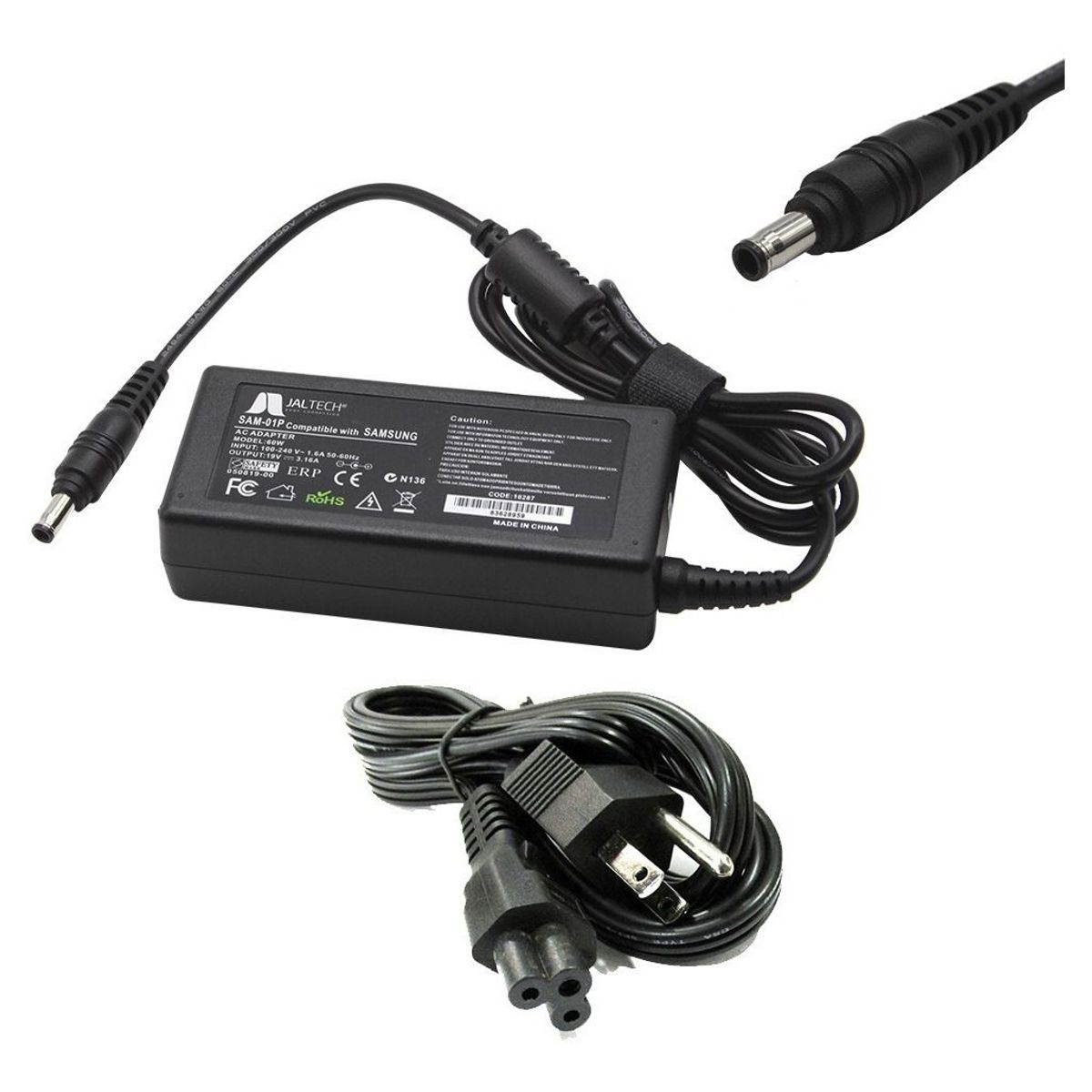 GENERICO - Cargador Premium Para Samsung NP300 19v 3.16a