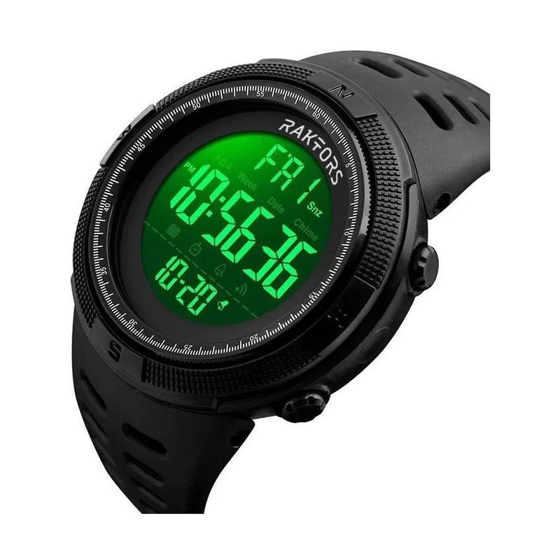 RAKTORS - Reloj para hombre max3 raktors resistente al agua 50 metros deportivo
