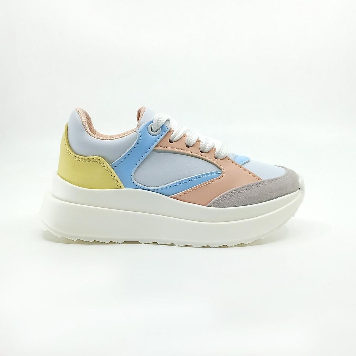 PAPOS - Tenis Casuales Penélope Pasteles - Multicolor