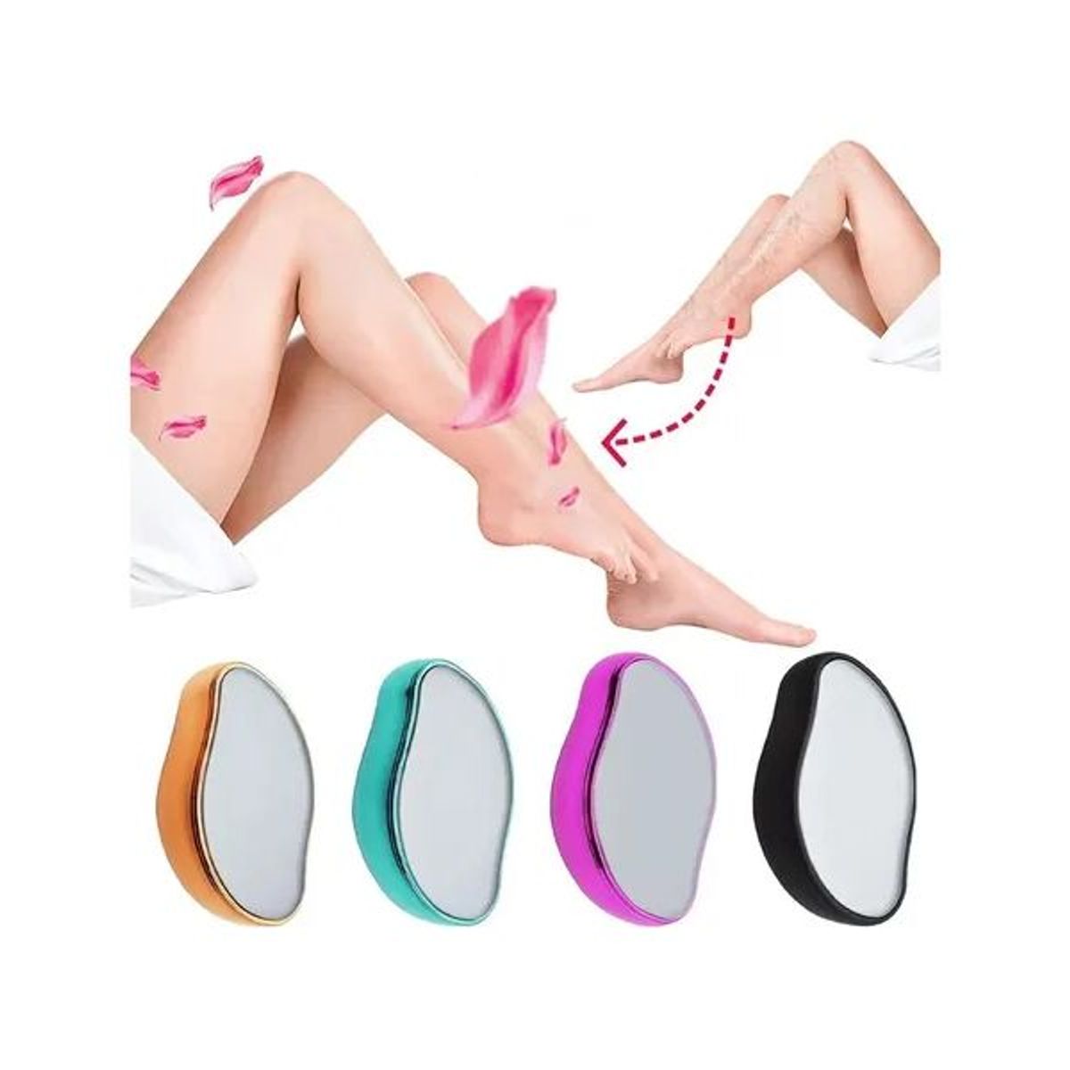 GENERICO - Depiladora de Cristal Epilator Eliminador de Vello