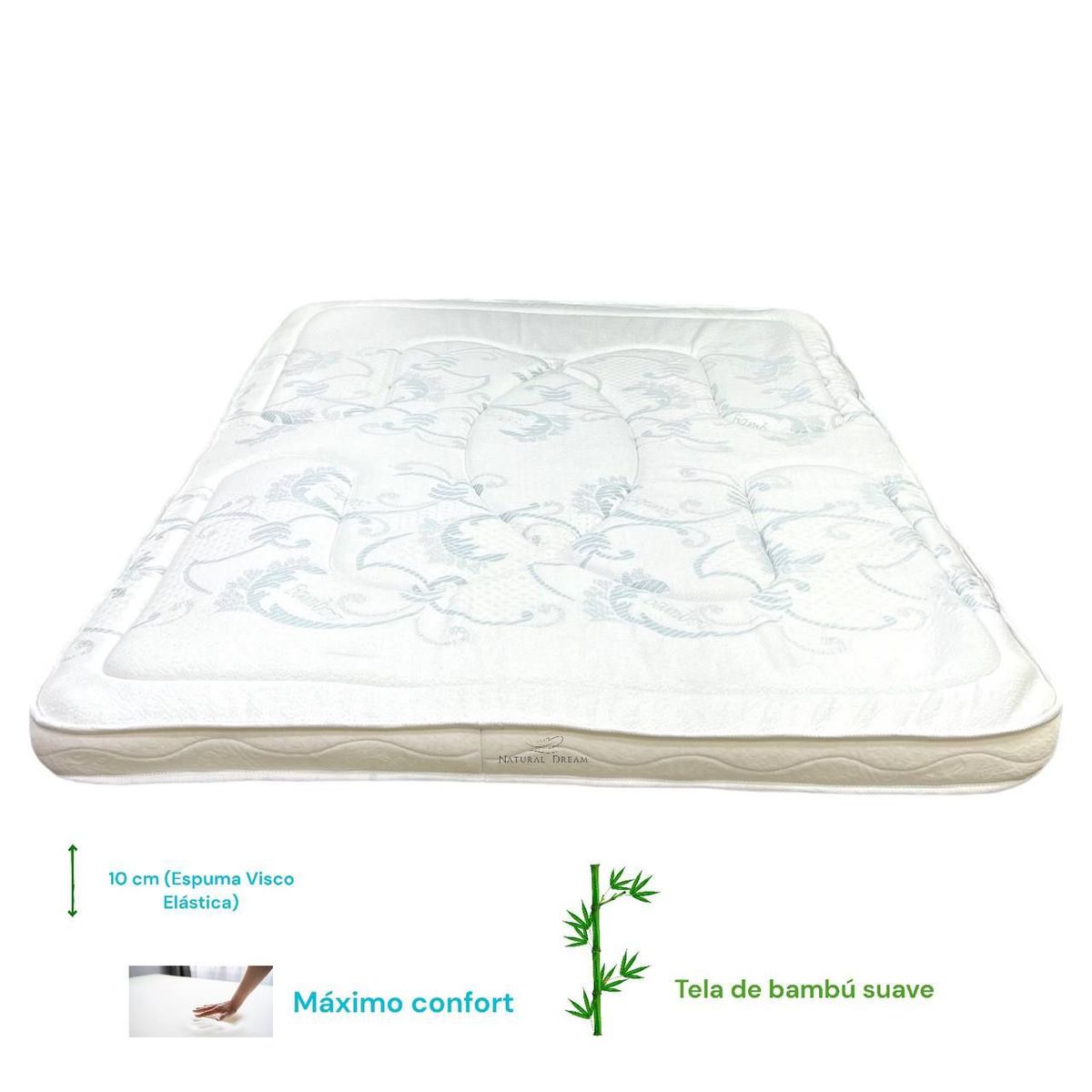 GENERICO - PERFECT TOPPER NATURAL  180X200.
