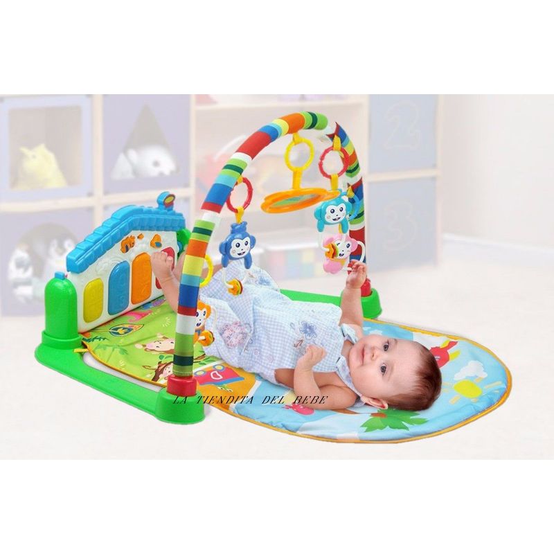 BOOGY - Gimnasio Piano Para Bebe Musical Sonajeros Boogy