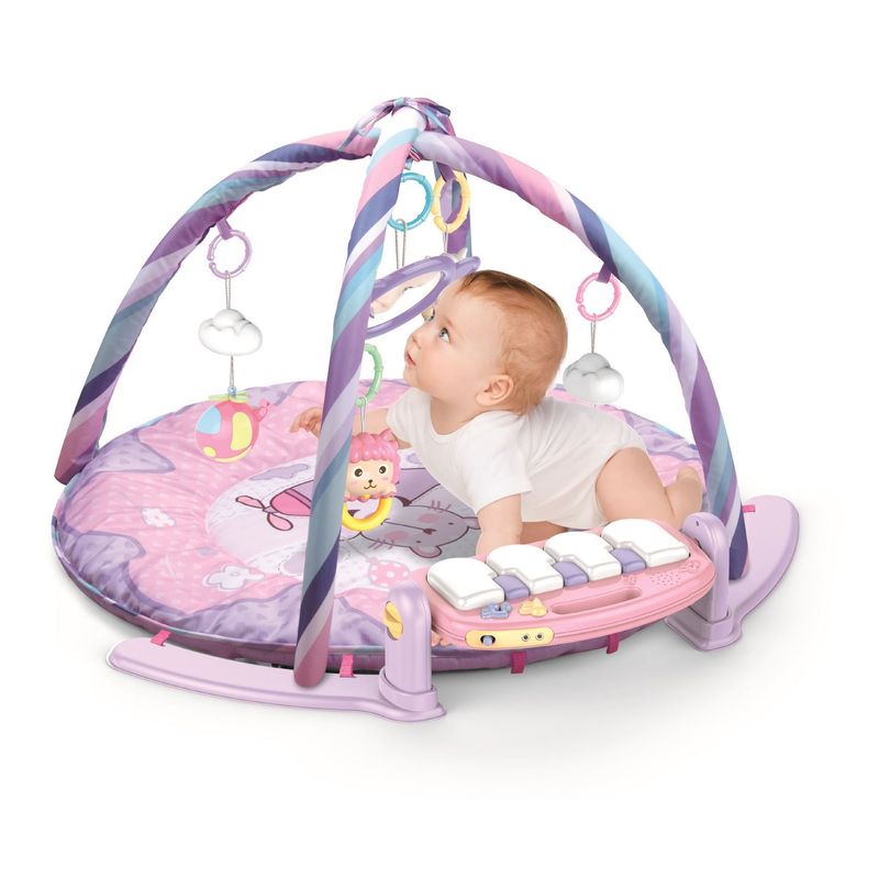 GENERICO - Gimnasio Bebe Tapete Piano Estimulación Unisex Luces Oferta