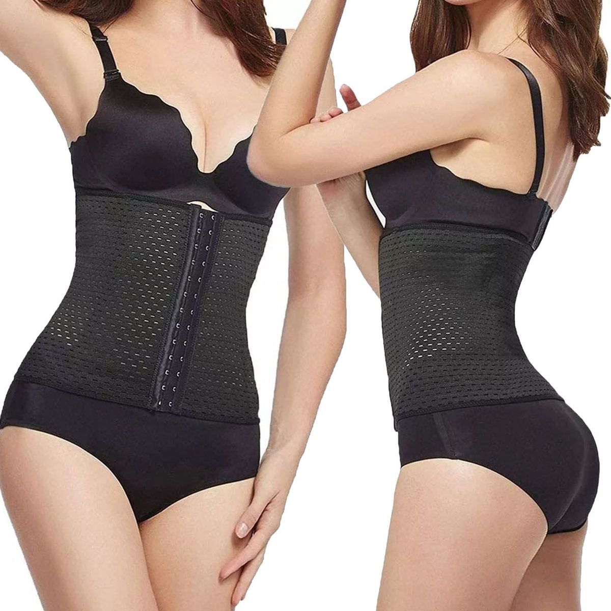 GENERICO - Corsé Faja Reduce Abdomen Cinturilla Hecho En Usa La Mejor Talla XL