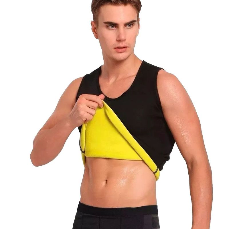 GENERICO - Chaleco Reductor Deportivo Termico Hombre Talla S