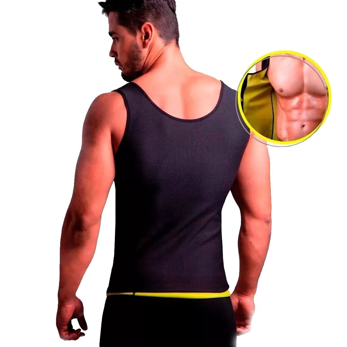 GENERICO - Chaleco Reductor Deportivo Termico Hombre Talla S