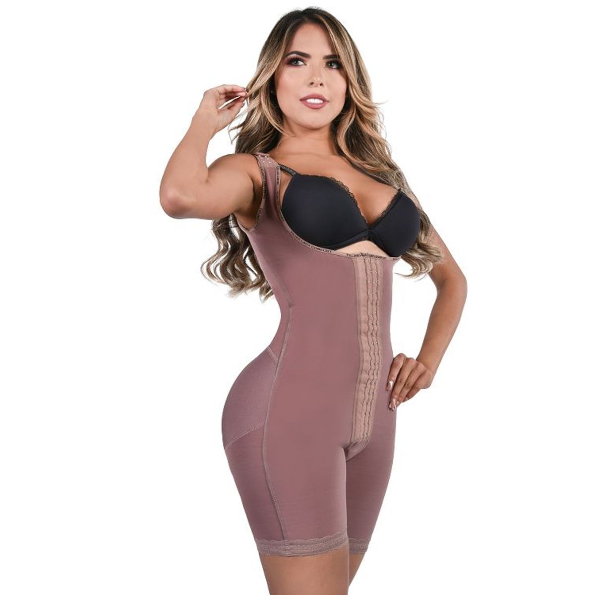 FAJAS LADY - Faja moldeadora ref. Adriana 2 Cocoa / S.