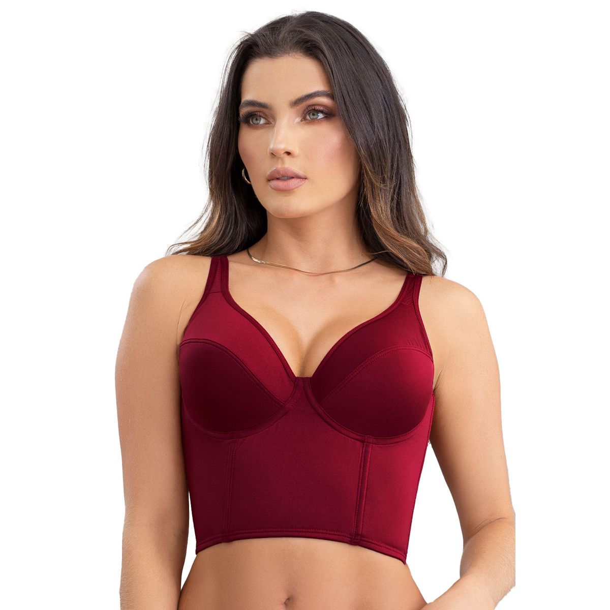 FORMAS INTIMAS - Corset Mujer Rojo FI 89845