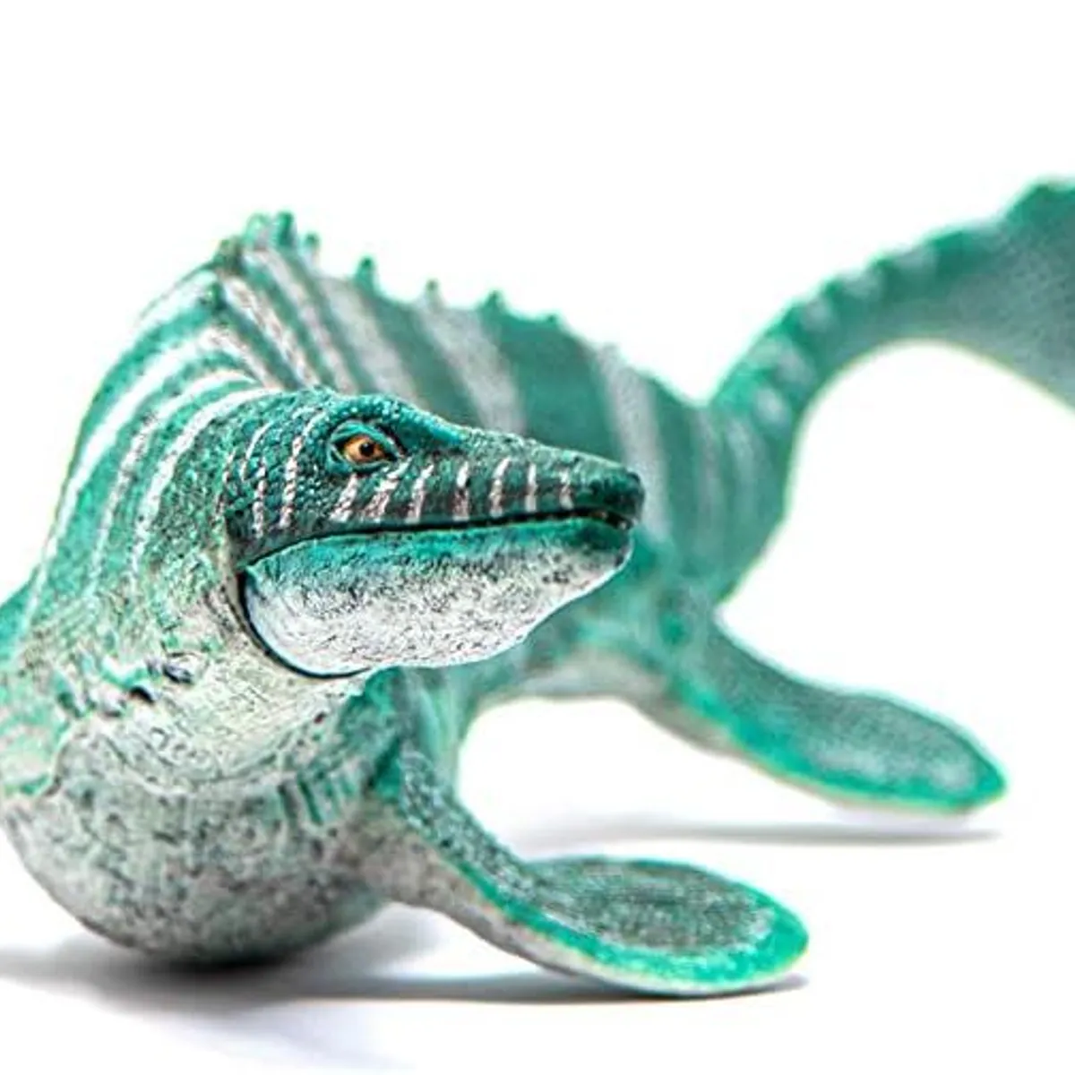 JUGANDO Y EDUCANDO - Figura Dinosaurios Mosasaurio Colección Pintado A Mano