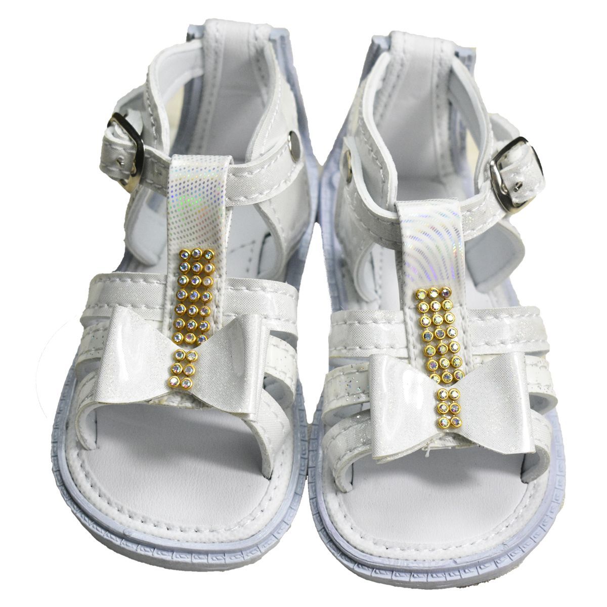 MUNDO BEBE - Sandalia No Tuerce niña Perla bebe Blanco Bebé