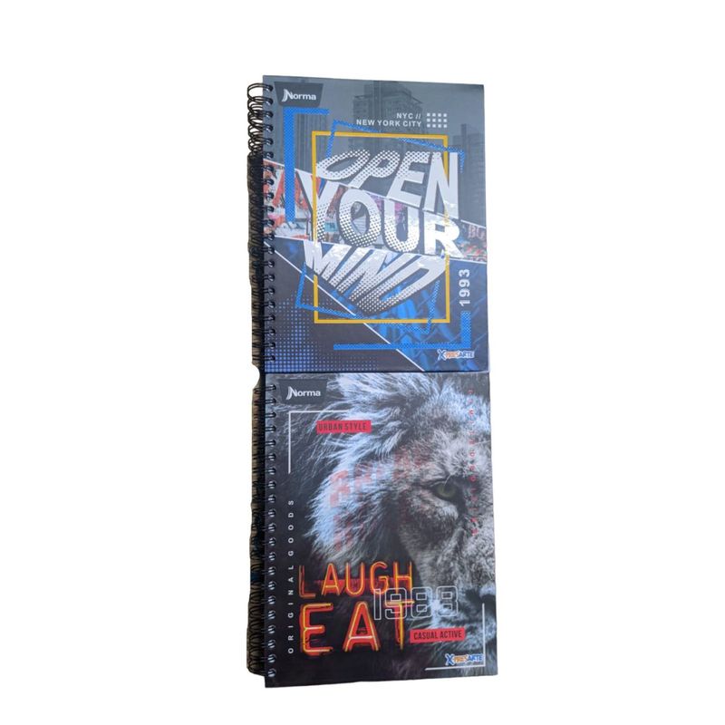 NORMA - Cuaderno Grande Durabook 7 Materias Cuadriculado Masculino